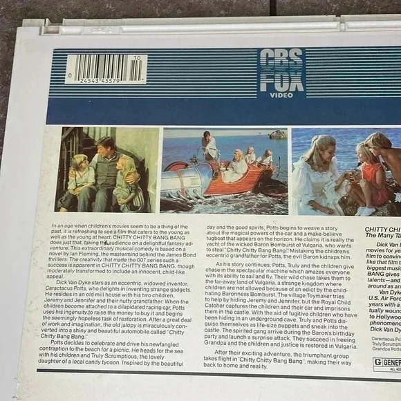 Vintage Chitty Chitty Bang Bang CED - Picture 7 of 8